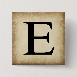 Griechisch Alphabet Letter Epsilon Button