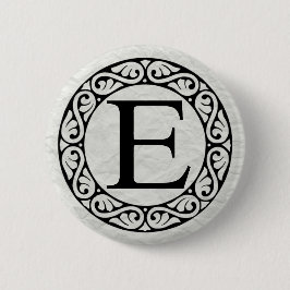 Griechisch Alphabet Letter Epsilon Button