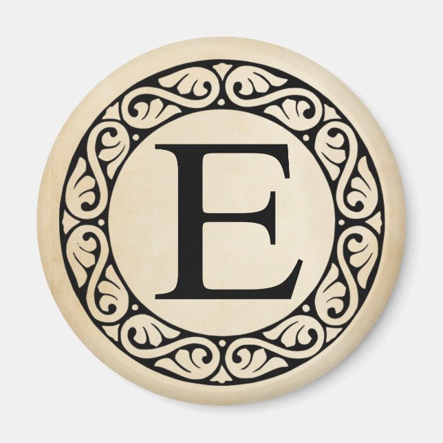 Griechisch Alphabet Letter Epsilon Magnet (Vorne)