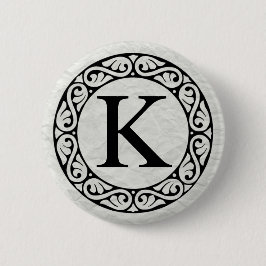 Griechisch Alphabet Letter Kappa Button