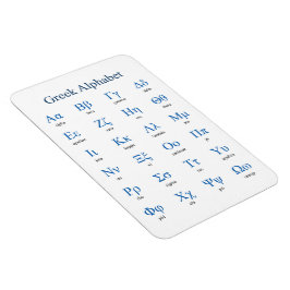 Griechisch Alphabet Magnet