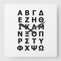 Griechisch Alphabet