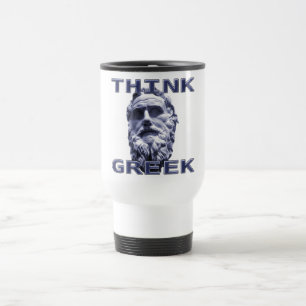 Griechisch denken reisebecher