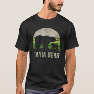 Griechisch-Finnischer Oma Bear S., Yiayia Bear Cub T-Shirt