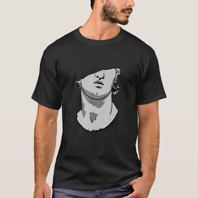 Griechisch gepflastert T-Shirt (Vorderseite)