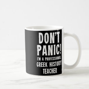 Griechisch-Lehrer  Kaffeetasse