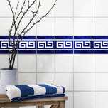 Griechisch Meander Key Border Tile Fliese<br><div class="desc">Griechisch Meander Key Border Tile</div>