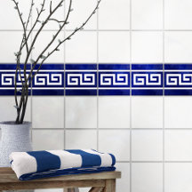 Griechisch Meander Key Border Tile