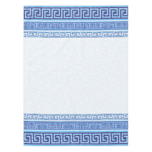 Griechisch-Mosaiksteinschmuck - Blauschattierungen Tischdecke
