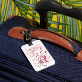Griechisch Mythology Fan Luggage Tag, Aphrodite Gepäckanhänger