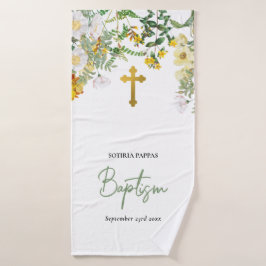 Griechisch-orthodoxe Christening Baptismus Badehandtuch
