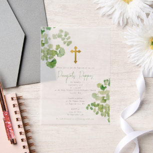 Griechisch-orthodoxe Christening Taufbecken Grüne