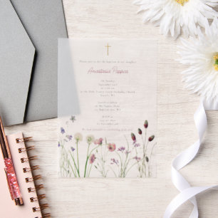 Griechisch-orthodoxe Christening Taufe Girl-Wildbl