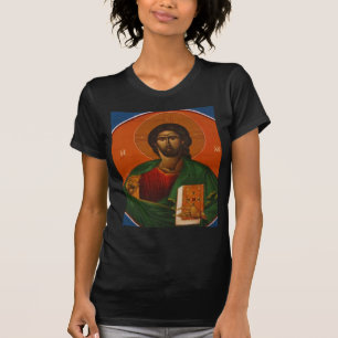 GRIECHISCH-ORTHODOXE IKONE JESUS CHRISTUS T-Shirt