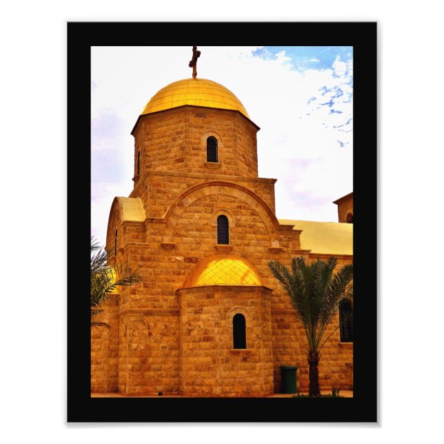 Griechisch-orthodoxe Kirche Fotodruck (Vorne)