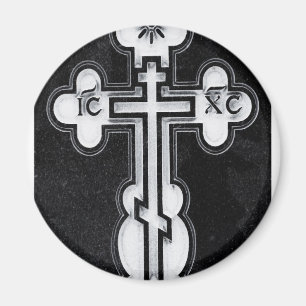 griechisch-orthodoxe Kreuz Magnet