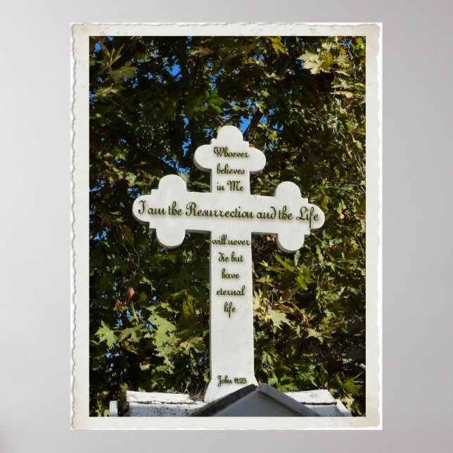 griechisch-orthodoxe Kreuz Poster (Vorne)