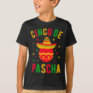 Griechisch-orthodoxe Ostern Egg Kalo Pascha Cinco T-Shirt