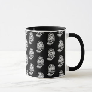 Griechisch-römische Marmorbüste klassisch Schwarz- Tasse