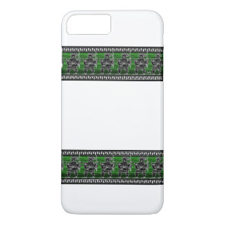 Griechisch-Schwarze Uhr iPhone 8 Plus/7 Plus Hülle