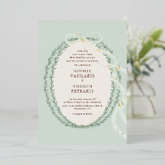 Griechisch Stefana Folieneinladung