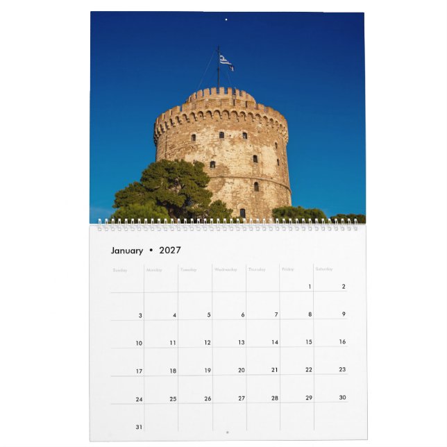 Griechische Emotionen 2026 Kalender (Jan 2027)