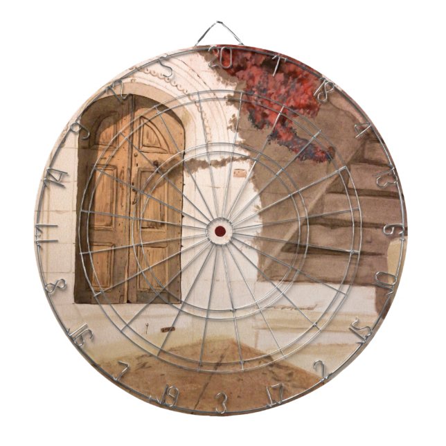 griechische Feiertage Dartscheibe (vorne)