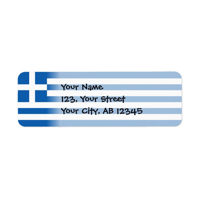 Griechische Flagge (Vorne)