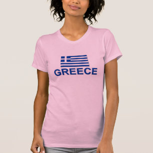 Griechische Flagge 1 T-Shirt