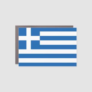 griechische Flagge Auto Magnet