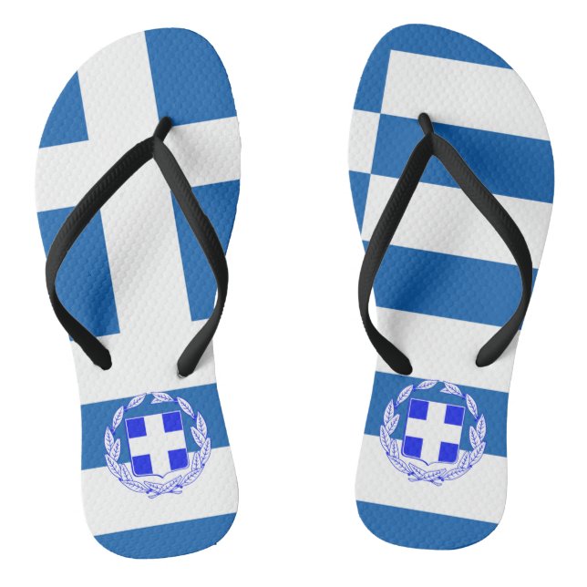 griechische Flagge Flip Flops (Fußbett)