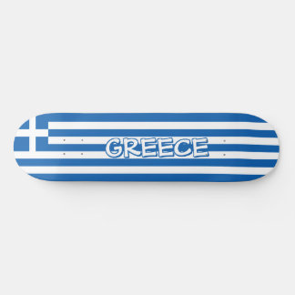 Griechische Flagge Skateboard