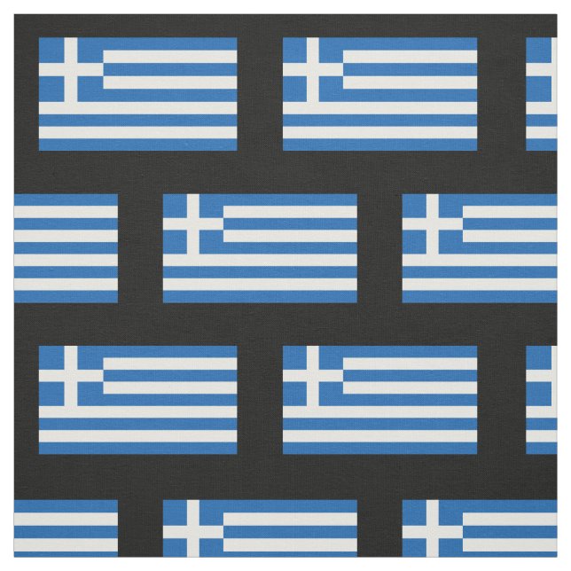 Griechische Flagge Stoff (Muster)