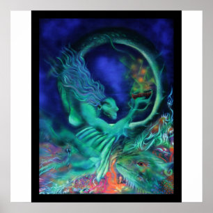 Griechische Frau Poster