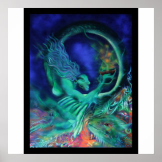 Griechische Frau Poster