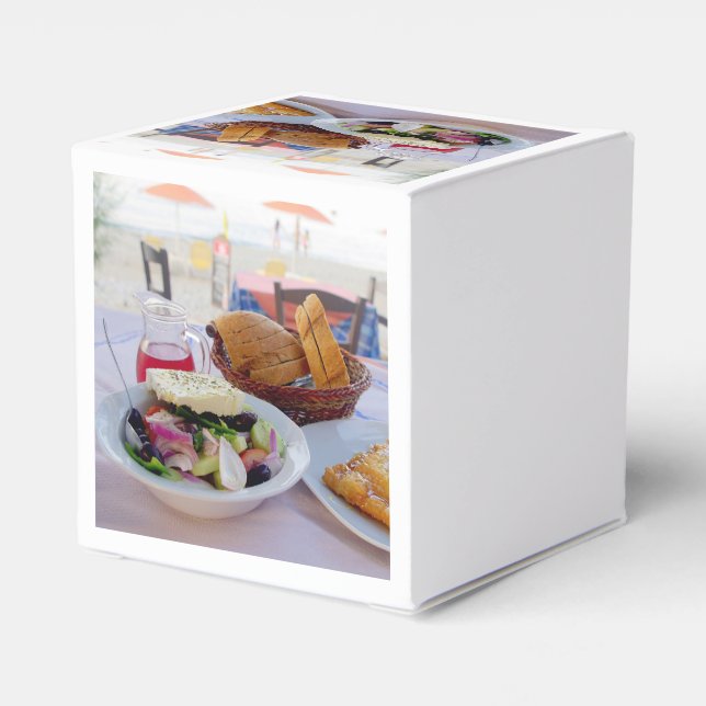 griechische Freude Geschenkschachtel (Rückseite)