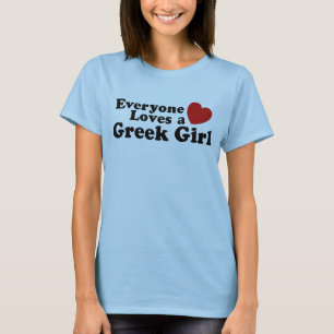 Griechische Girl T-Shirt