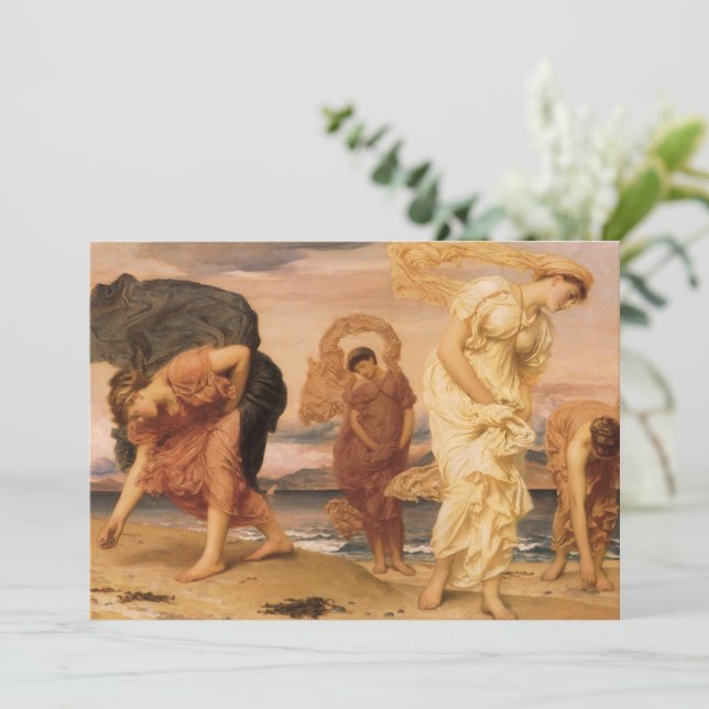 Griechische Girls sammeln Kieselsteine von Lord Le (Stehend Vorderseite)