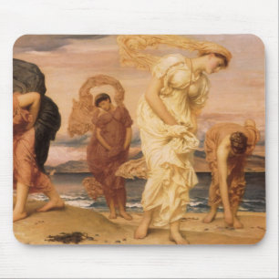 Griechische Girls sammeln Kieselsteine von Lord Le Mousepad