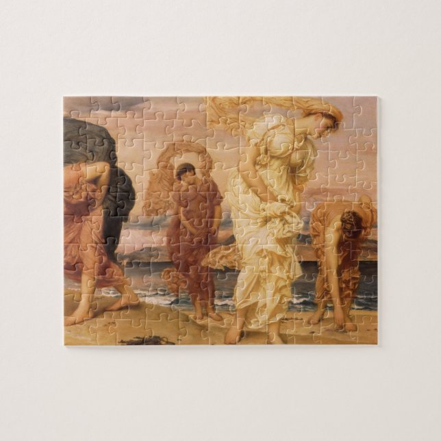 Griechische Girls sammeln Kieselsteine von Lord Le Puzzle (Horizontal)