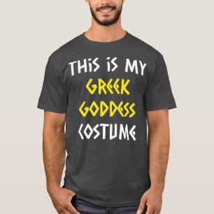 Griechische Goddess-Kostüm Halloween Mythology Laz T-Shirt
