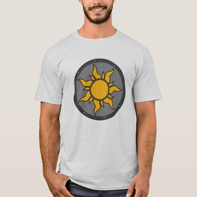 Griechische Götter: Heller T - Shirt Apollo (Vorderseite)