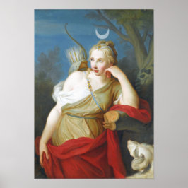 Griechische Göttin Diana der Jagd Poster