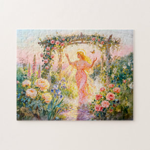 Griechische Göttin Eos Rose Sonnenaufgang Puzzle