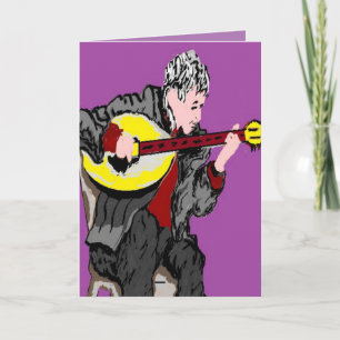 Griechische Grußkarte / Alles Gute zum Geburtstag  Karte