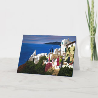 GRIECHISCHE HOCHZEIT KARTE