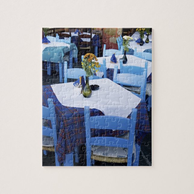 Griechische Insel Kreta und Altstadt von Chania Puzzle (Vertikal)