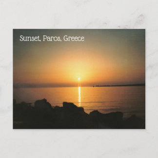 Griechische Insel Paros Postkarte