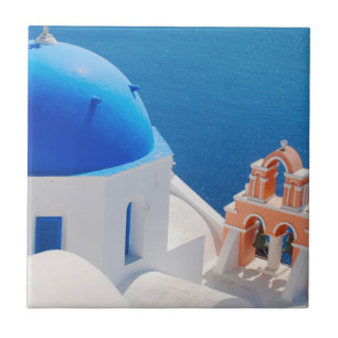 Griechische Insel Santorini Fliese