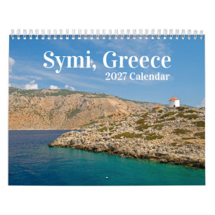 Griechische Insel Symi Kalender 2026